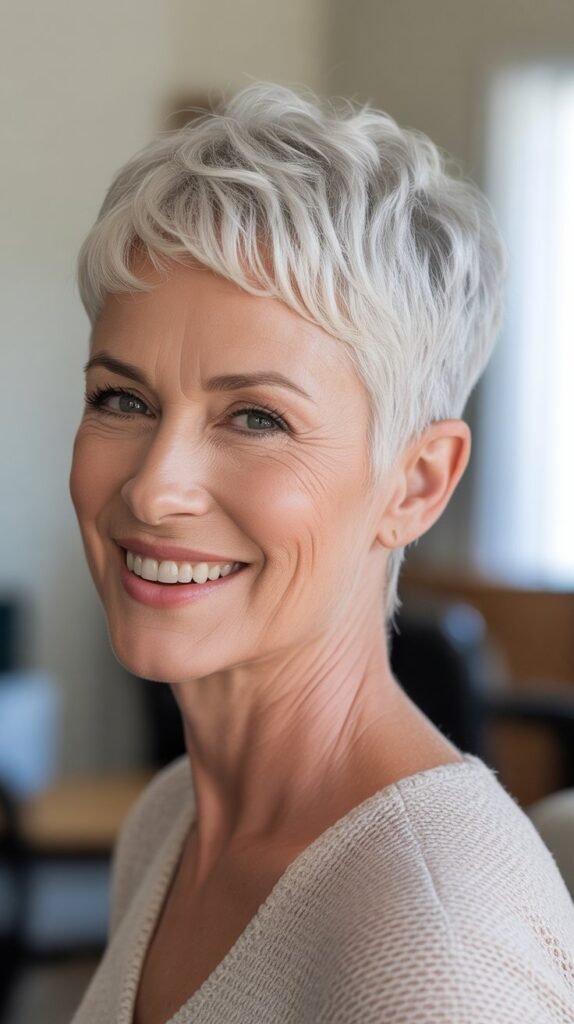  Platinum Blonde Pixie