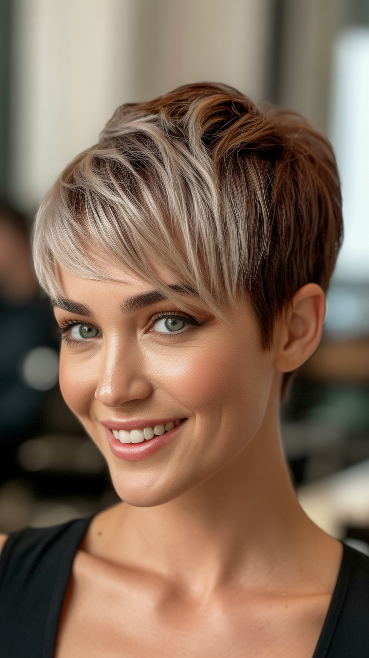 Edgy Short Pixie Haircuts for a Modern Look