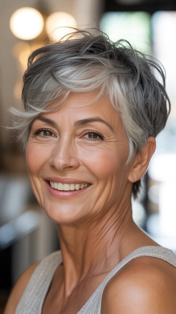  Undercut Pixie with Longer Top