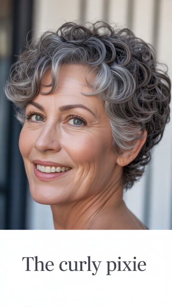 The Curly Pixie