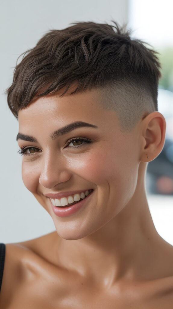  Pixie with Shaved Nape