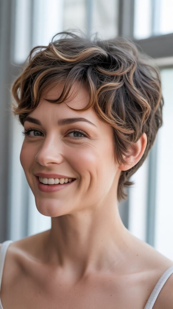 Natural Textured Pixie
