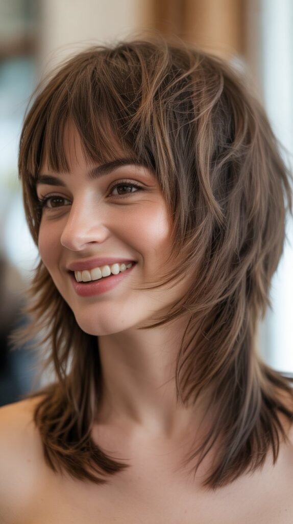 Textured Layers With Choppy Fringe