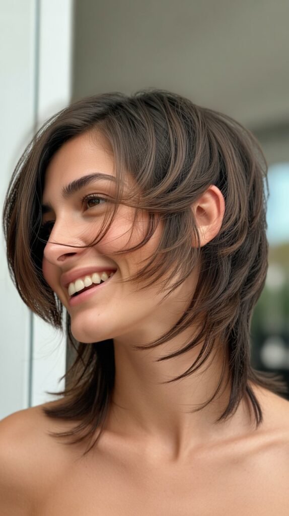 Asymmetrical Layered Cut