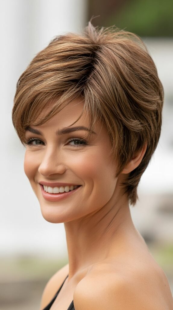 Layered Pixie Wig
