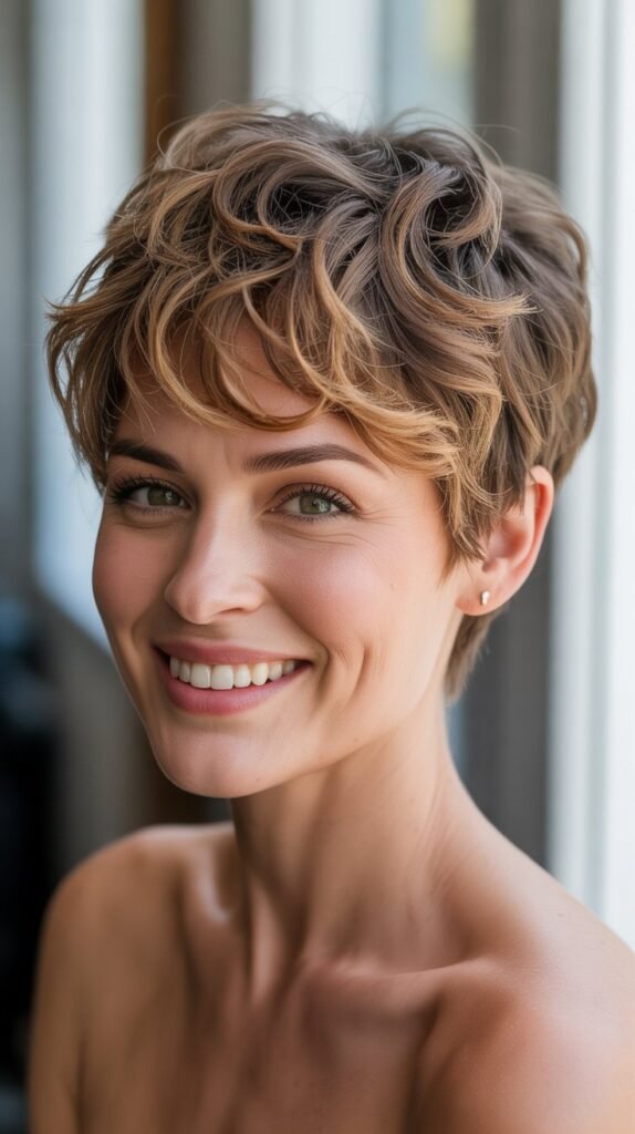 Textured Choppy Pixie