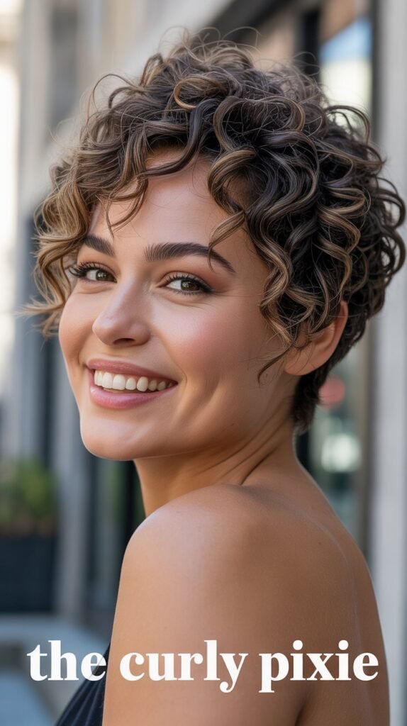 The Curly Pixie