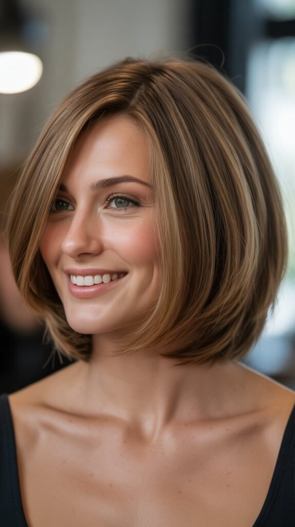 Layered A-Line Bob