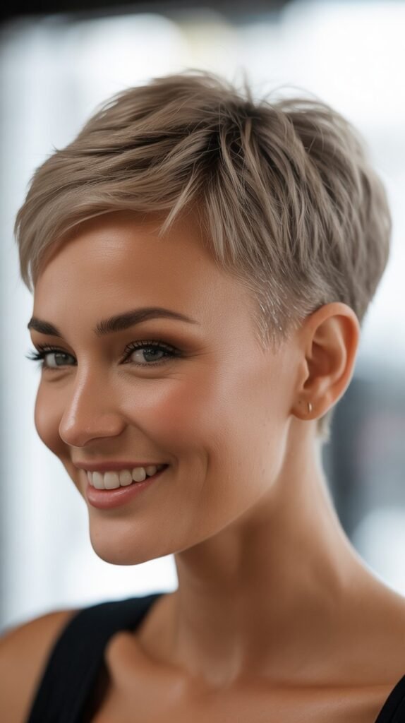 Pixie with Shaved Nape