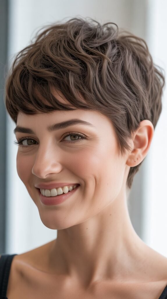 Pixie with Texture on Top