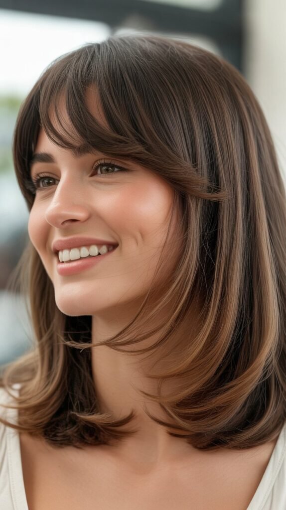 C-Cut Midi with Soft Fringe