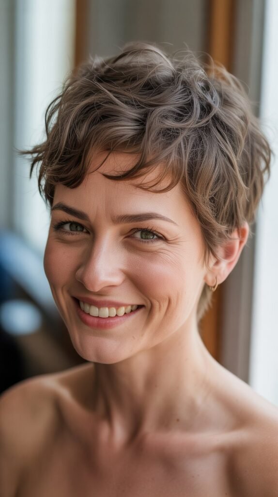 Tousled Bedhead Pixie