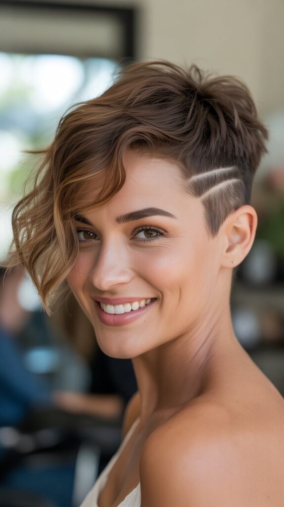 Pixie with Side Undercut