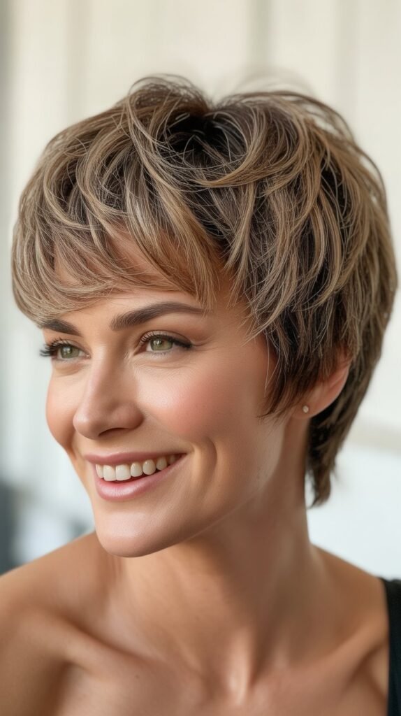 Layered Pixie with Volume