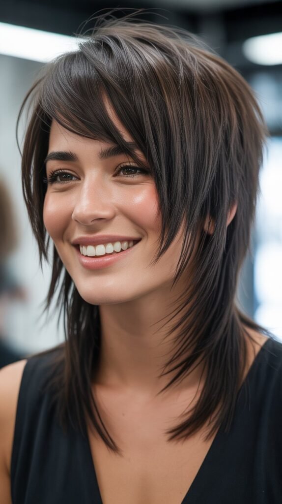 Edgy Asymmetrical Layers