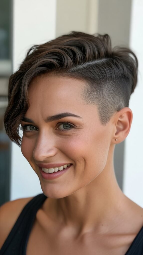  Undercut Pixie with Long Top