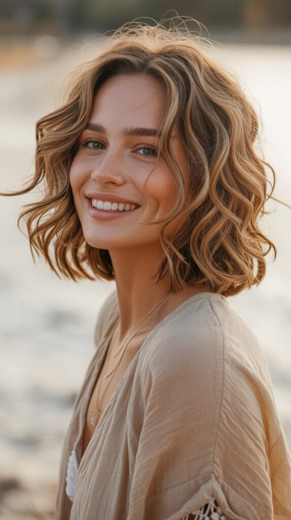 Bohemian Wavy Lob