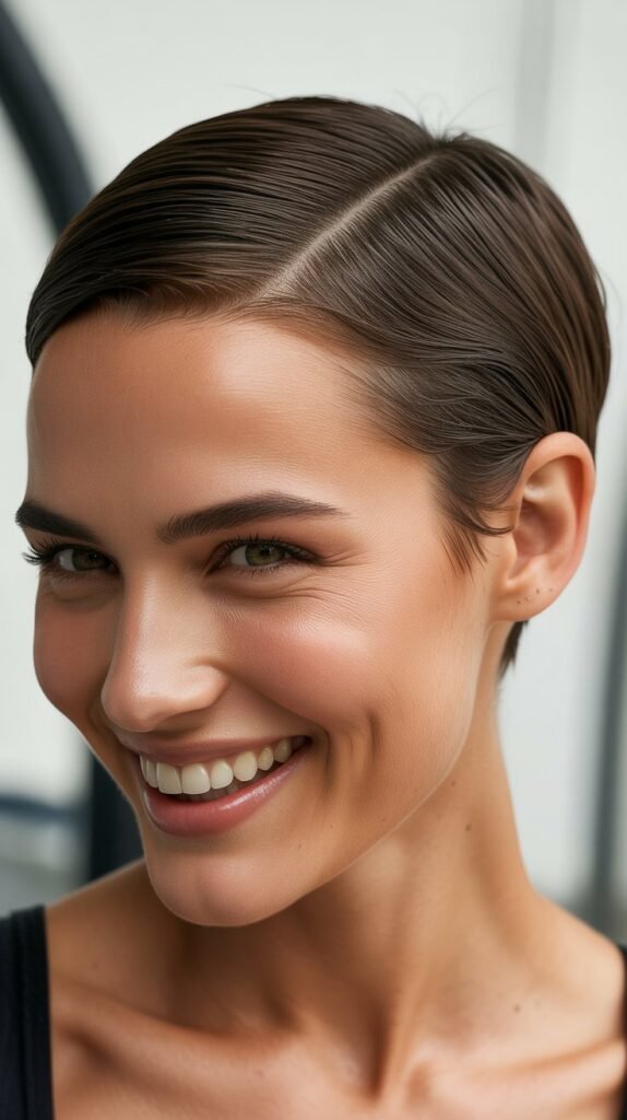 The Slicked-Back Pixie