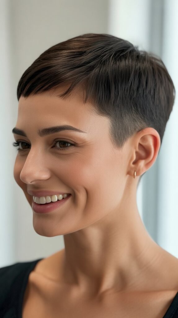 Layered Cut with Tapered Nape