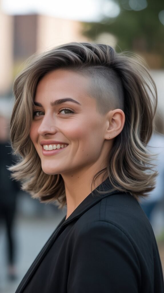  Undercut with Layered Top