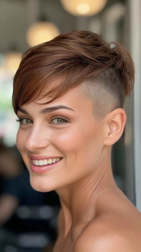 Pixie with Buzzed Sides