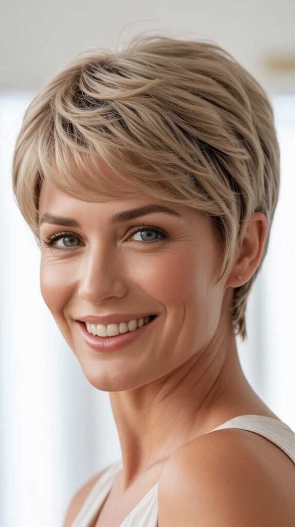 Pixie Wig for Heart-Shaped Faces