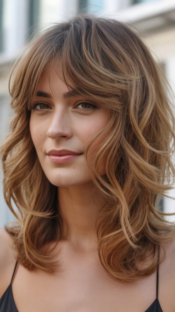 Beachy Waves with Long Fringe