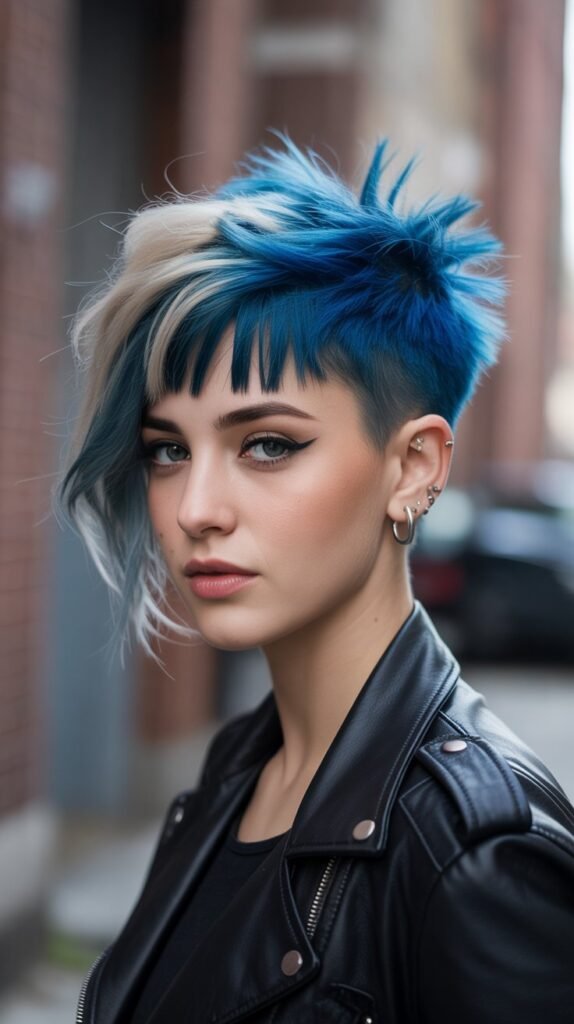 Punk-Inspired Pixie With Liberty Spikes Bangs