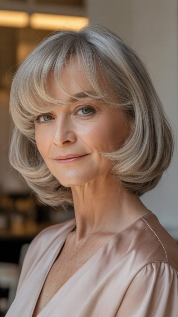 Bob with Wispy Bangs