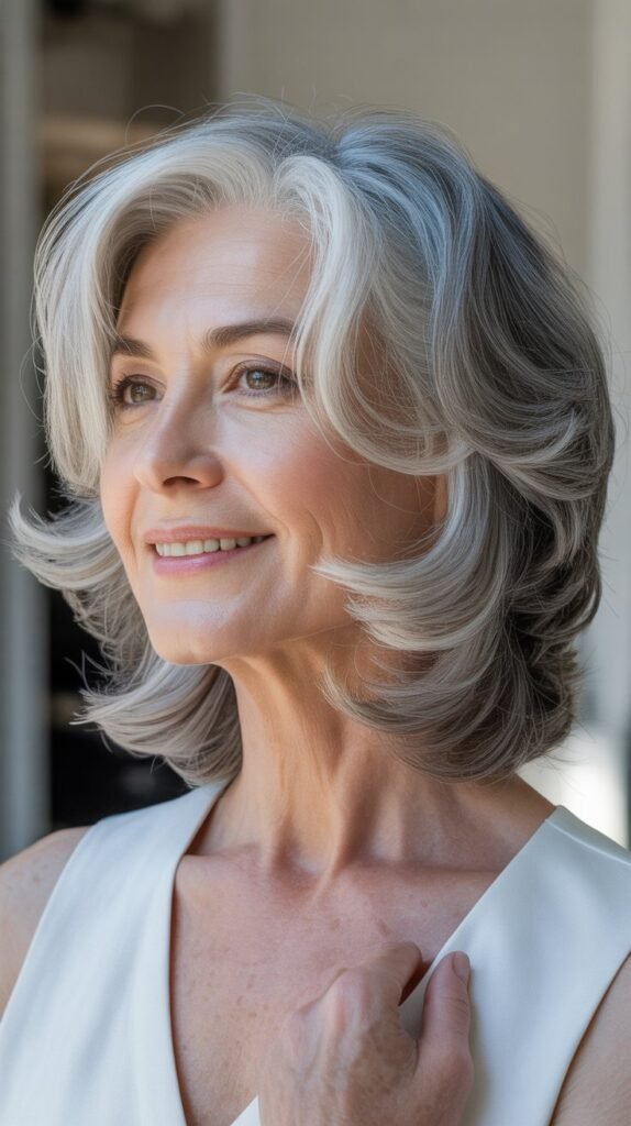 Feathered Layers with Face-Framing