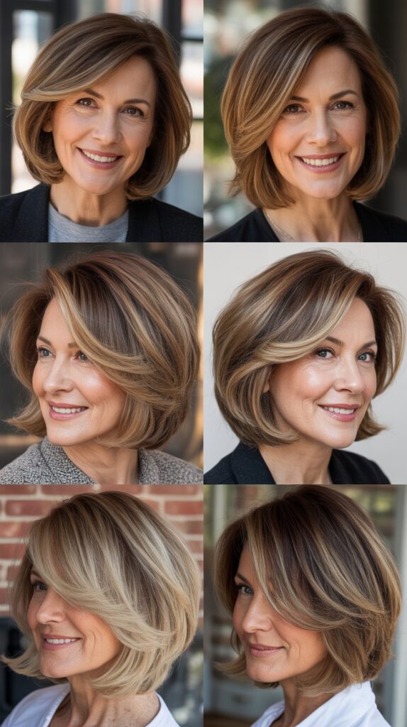 Bob with Balayage