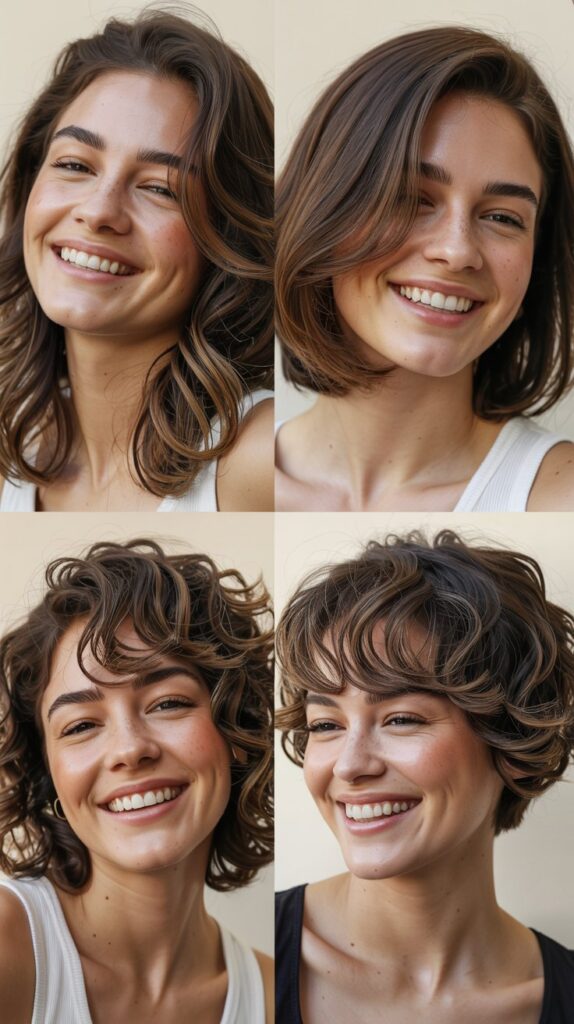 50 Long Layered Haircuts to Try—Front & Back Views 14 Soft Blended Layers