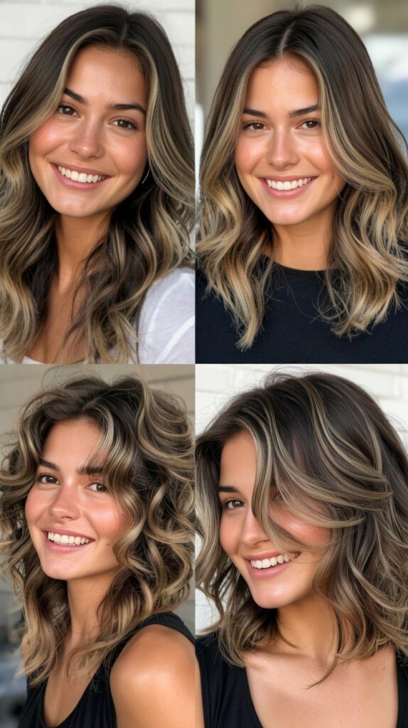 Face-Framing Layers With Ombre