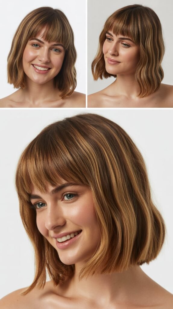 Long Bob with Shattered Bangs