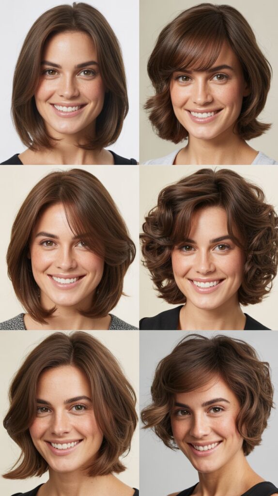 Classic Long Layered Bob with Face-Framing Pieces