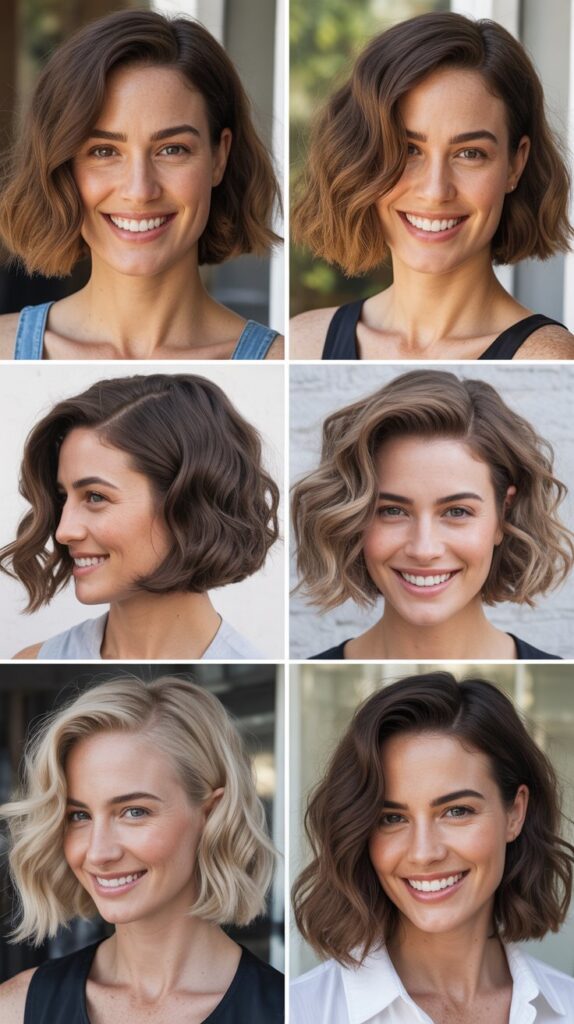 The A-Line Bob with Waves