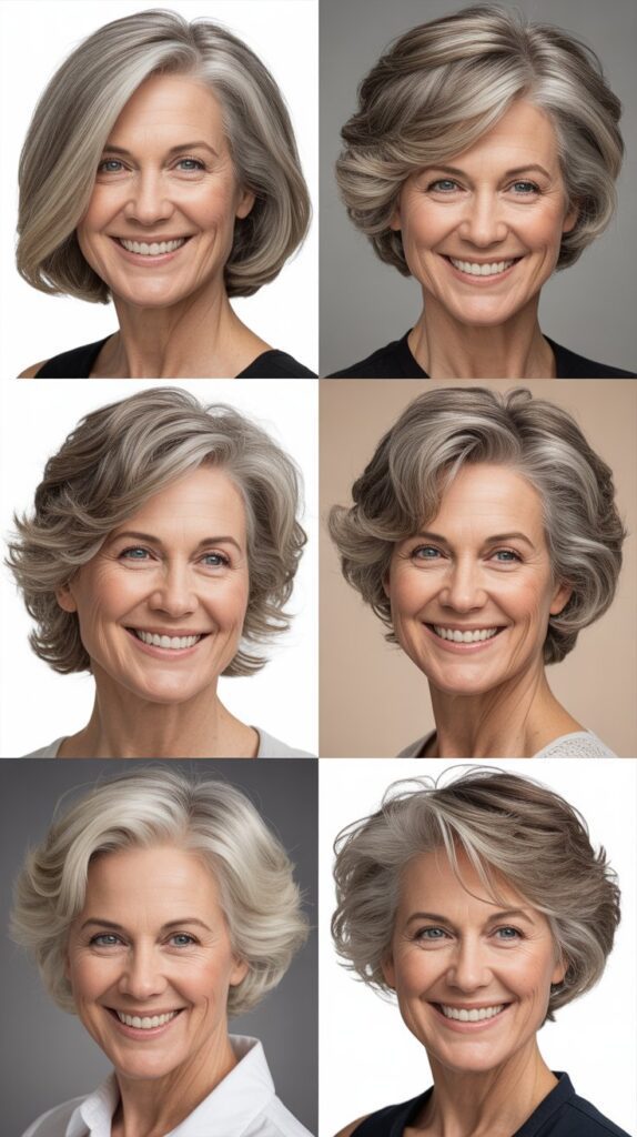 Sleek Bob with Volumizing Products