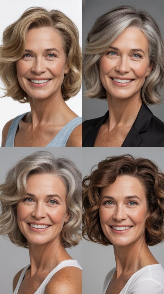 Textured Long Bob with Piece-y Ends