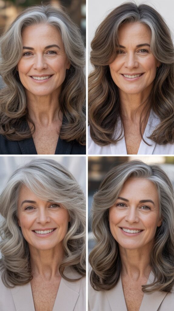 36 Youthful Sassy Long Hairstyles for Older Women That Still Feel Fresh 20 Long Beach Waves