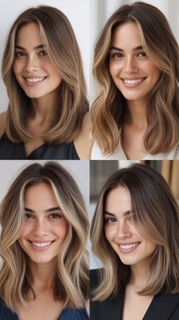  Long Bob with Balayage