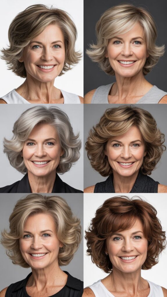 Shaggy Bob with Feathered Layers