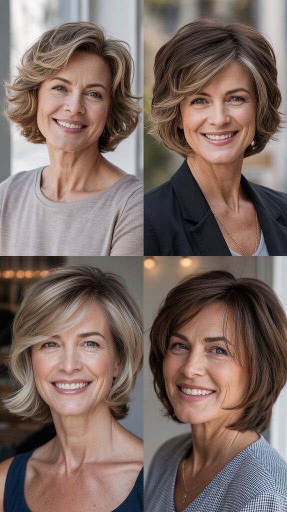 27 Trend-Forward Short Hairstyles for Women Over 50 Everyone Is Pinning 22 The Shaggy Bob