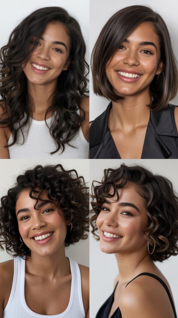 The Long Layers Starting at the Chin