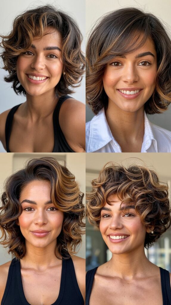 Bold Choppy Layers With Textured Ends