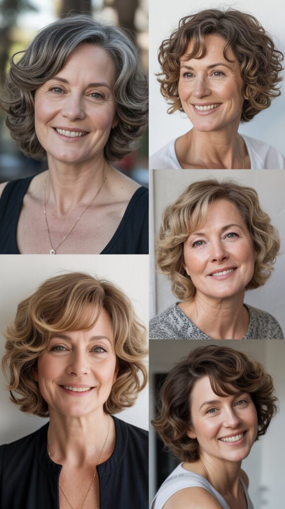 The Wavy Layered Bob