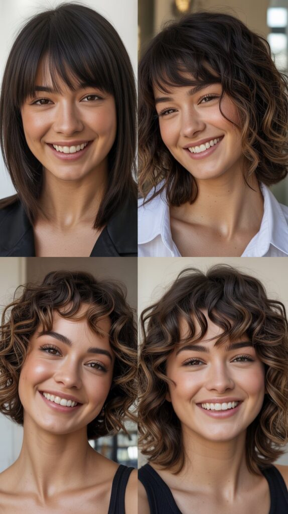  Classic Choppy Wolf Cut with Face-Framing Layers