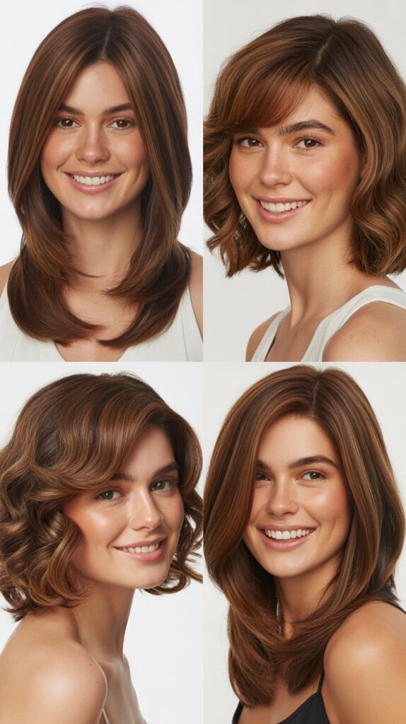  Long Layered Bob for Thick Hair