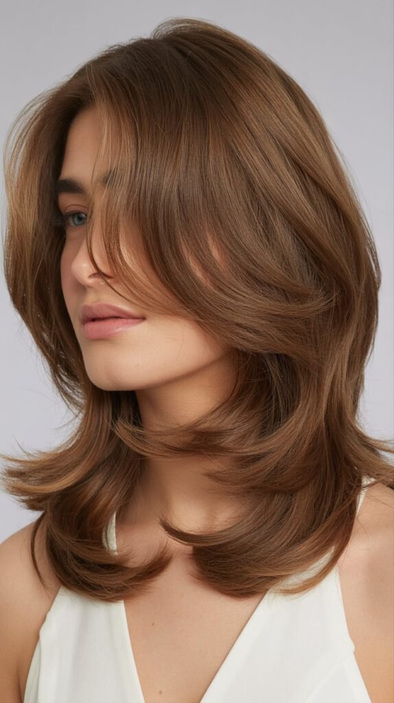 Face-Framing Layers for Flattering Definition