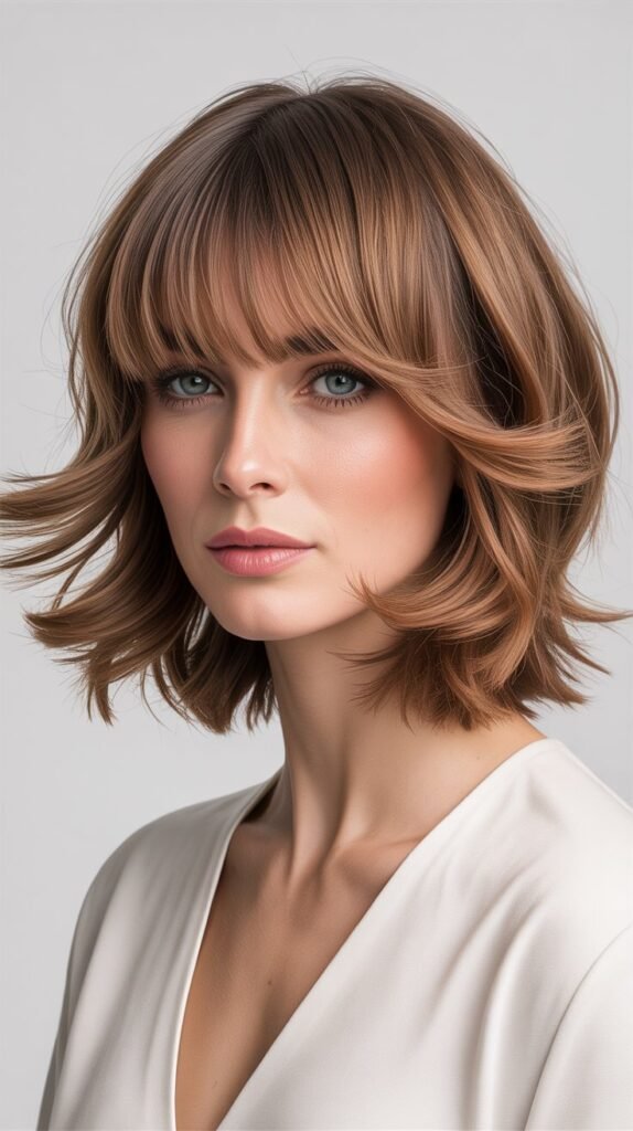 Graduated Layers With Asymmetric Bangs