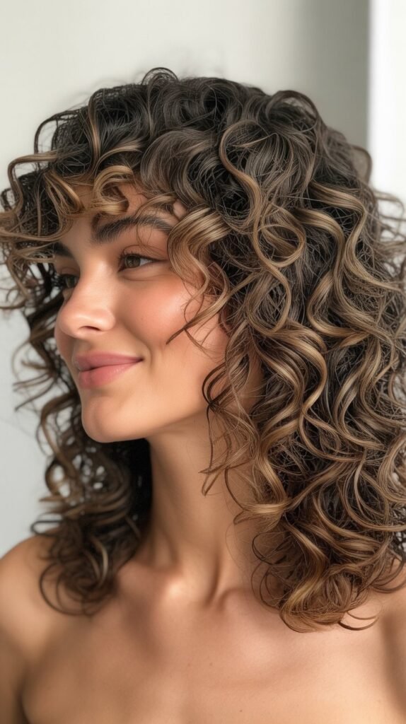 Textured Layers for Coily Hair